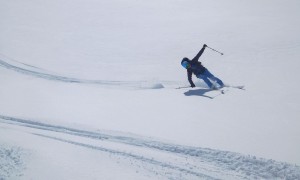 Skihochtour Dreiherrrenspitze - Abfahrt