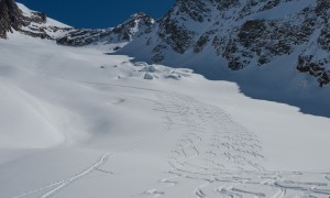 Skihochtour Dreiherrrenspitze - Abahrt