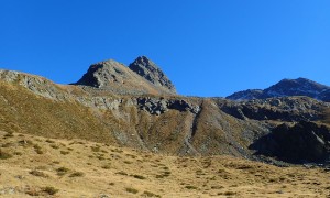 Klettertour Sauspitze - Zustieg über Villponer Alm