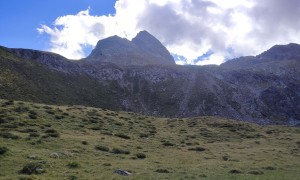 Klettertour Sauspitze - Zustieg Villponer Alm