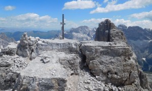 Klettertour Westliche Zinne - Gipfelsieg