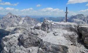 Klettertour Westliche Zinne - Gipfelsieg