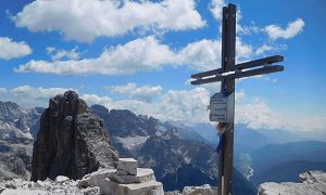 Klettertour Westliche Zinne - Normalweg - Tourbild