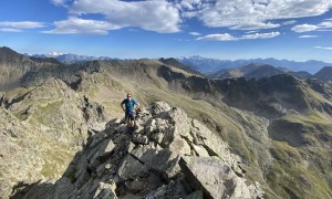 Bergtour Hohes Arnhorn - Schlussaufstieg über Nordwestgrat