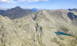 Bergtour Hohes Arnhorn - Gipfelsieg mit Blick zum Regenstein