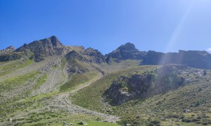 Bergtour Hohes Arnhorn - Abstieg