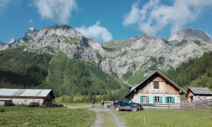 Klettersteig Hochweißstein - bei der Ingridhütte