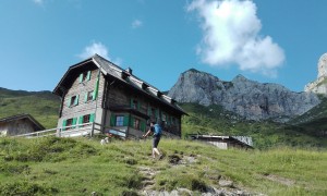 Klettersteig Hochweißstein - beim Hochweißsteinhaus