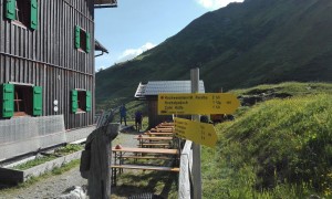 Klettersteig Hochweißstein - beim Hochweißsteinhaus