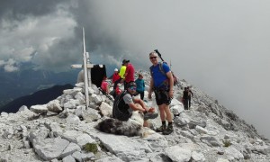 Klettersteig Hochweißstein - Gipfelsieg