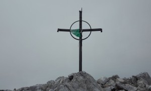 Klettersteig Hochweißstein - Gipfelsieg Monte Peralba