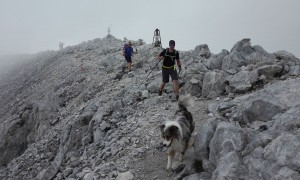 Klettersteig Hochweißstein - Abstieg