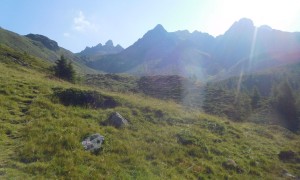 Seenparadies zum Regenstein - Blick zu den Arnhörner