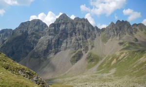 Seenparadies zum Regenstein - Blick zu den Arnhörner