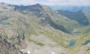 Seenparadies zum Regenstein - Blick zum Ochsensee, Mondsee und Schwarzsee mit Deferegger Hochegg