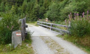 Bergtour Prijakt - Start bei der Leibnitzbachbrücke