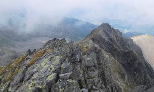 Bergtour Prijakt - Rückblick Südwestgrat