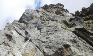 Bergtour Prijakt - seilversicherte Überschreitung