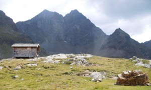 Bergtour Prijakt - Blick zu den Gipfeln von der Hochschoberhütte