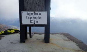 Bergtour Parggenspitze - Gipfelsieg