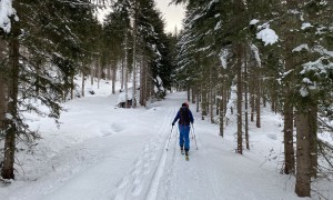 Skitour Kinigat - Zustieg Erschbaumertal