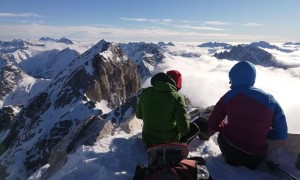 Skitour Kinigat - Gipfelsieg