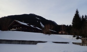 Skitour Hochspitz - Start bei den Soldhäusern