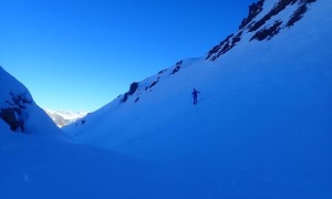 Skitour Hochspitz - steiler Aufstieg