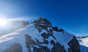 Skitour Hochspitz - Aufstieg über Nordgrat