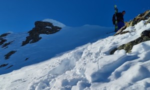 Skitour Hochspitz - Aufstieg über Nordgrat