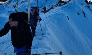 Skitour Hochspitz - Aufstieg über Nordgrat