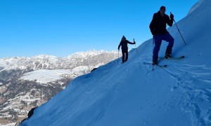 Skitour Hochspitz - Aufstieg über Nordgrat