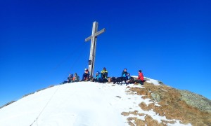 Skitour Hochspitz - Gipfelsieg