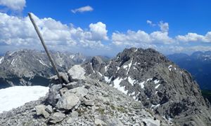 Bike- und Bergtour Tamerlanhöhe, Eggenkofel Westgipfel - Tourbild