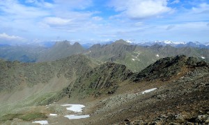 Hochgrabe Königsweg - Aufstieg, Blick zur Rote, Weiße & Storfenspitze sowie Degenhorn 