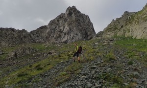 Klettersteig Steinwand - kurz vor der Letterspitze