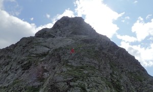 Klettersteig Steinwand - Abstieg von der Letterspitze