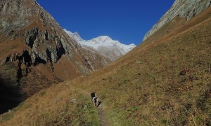 Bergtour Hohes Kreuz - Zustieg über Umbaltal, Rötspitze im Hintergrund