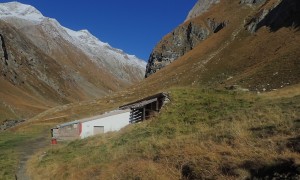 Bergtour Hohes Kreuz - bei der Clara Hütte