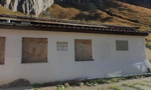 Bergtour Hohes Kreuz - bei der Clara Hütte