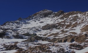 Bergtour Hohes Kreuz - Aufstieg über Ostflanke