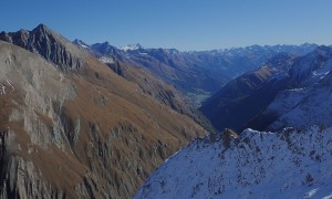 Bergtour Hohes Kreuz - Blick zur Ogasilspitze, Wiesbauerspitze, Hoher Eichham, Wunspitze und Großglockner