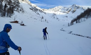 Skitour Hochgrabe - Zustieg Einattal