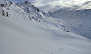 Skitour Hochgrabe - Aufstieg