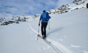 Skitour Hochgrabe - Aufstieg