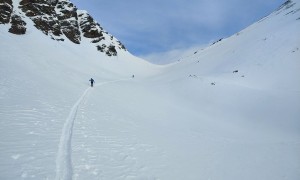 Skitour Hochgrabe - Aufstieg zur Einatlenke