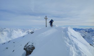 Skitour Hochgrabe - Gipfelsieg