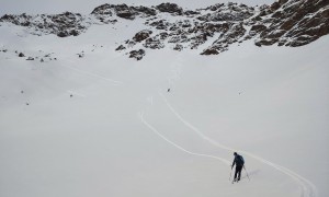 Skitour Hochgrabe - Abfahrt