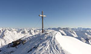 Skitour Hochgrabe über das Einattal - Tourbild