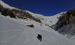 Skitour Kärlsspitze - Zustieg Rosstal